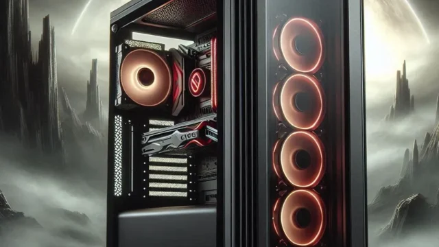 Gabinete Gamer Redragon Aeroglass MID-TOWER: Lateral de Vidro, Preto
