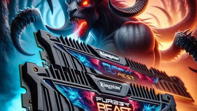 Memória Desktop Kingston Fury Beast RGB 16GB DDR4 3600 MHz