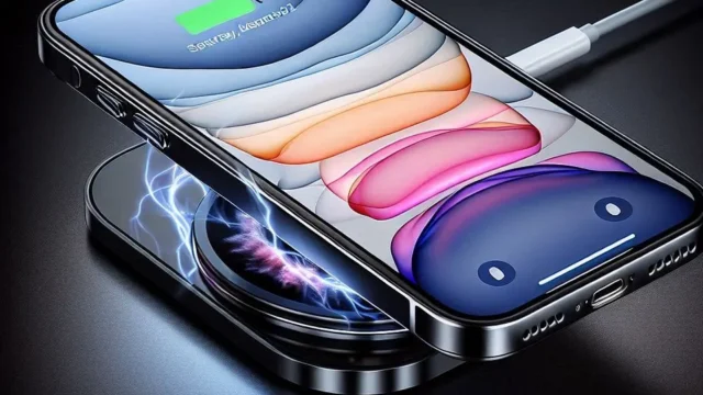 LXURY Capa Ultrafina para iPhone 15 Pro Max/15 Pro/15 Plus: Proteção Magnética e Carregamento Sem Fio