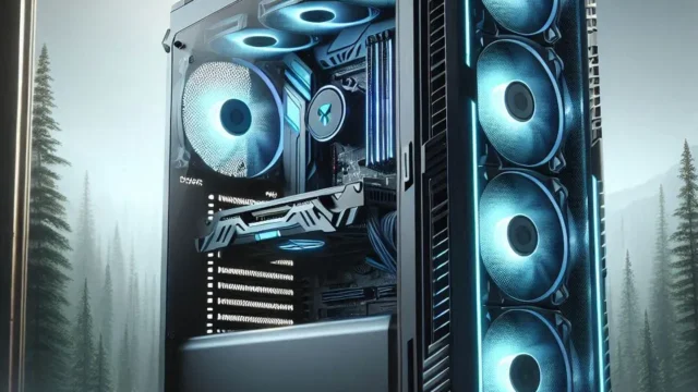 Gabinete Gamer Mancer Narok X: Mid-Tower com Vidro e 3 Fans