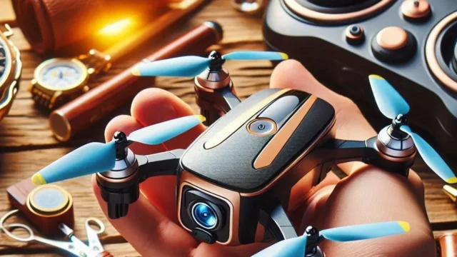 Mini Drone com Câmera 1080P para Crianças e Adultos: Compacto e Diversão Garantida