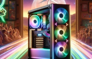Gabinete Gamer Pichau Pulsar: RGB, Lateral de Vidro e 3 Fans RGB