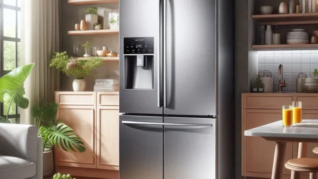 Geladeira Samsung French Door RF26: All Around Cooling™ e 550L Inox
