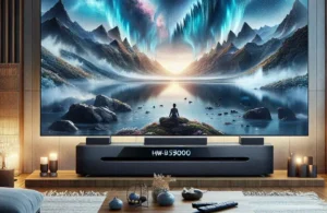 Smart Big TV 85" Crystal UHD 4K 85DU8000 + Soundbar HW-B550/ZD: Desempenho e Imersão Incomparáveis