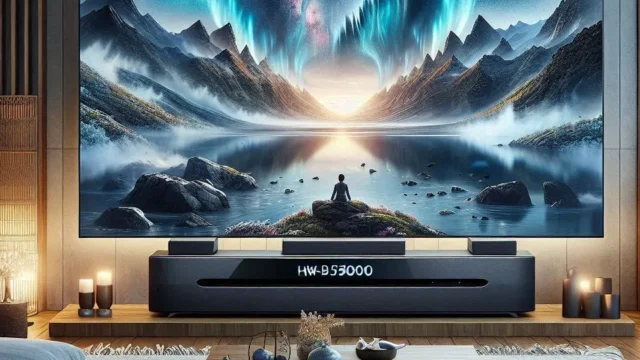 Smart Big TV 85" Crystal UHD 4K 85DU8000 + Soundbar HW-B550/ZD: Desempenho e Imersão Incomparáveis