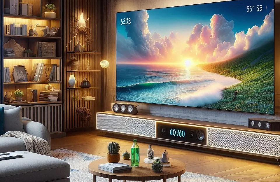 Samsung Combo Smart TV 55" QLED 4K 55Q70D + Soundbar HW-Q600C