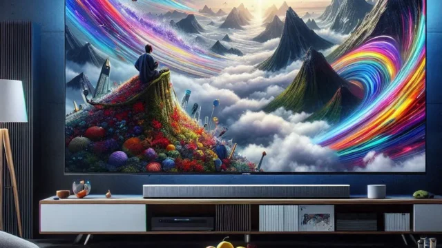 Smart TV QLED 75" 4K Toshiba 75C450NS: Imersão Total com Google TV