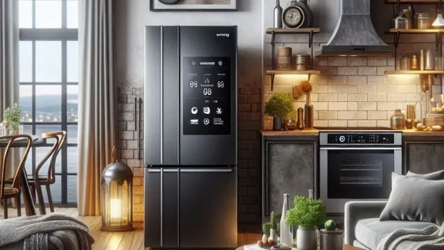 Samsung Geladeira Duplex Evolution SmartThings RT42 411L Bivolt Black Inox