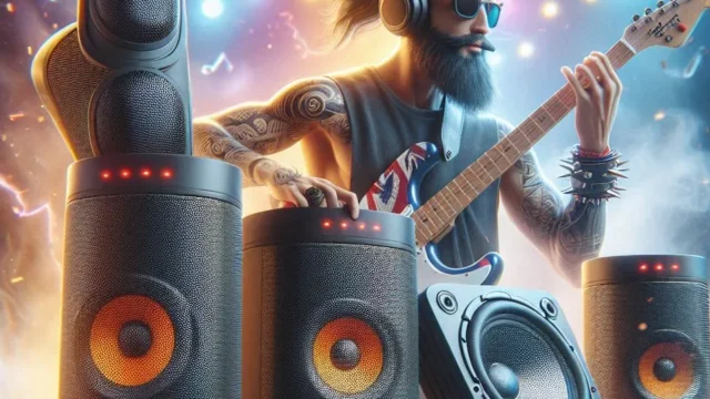 Caixa de Som Bluetooth JBL Partybox Stage 320: Potência e Qualidade de Som