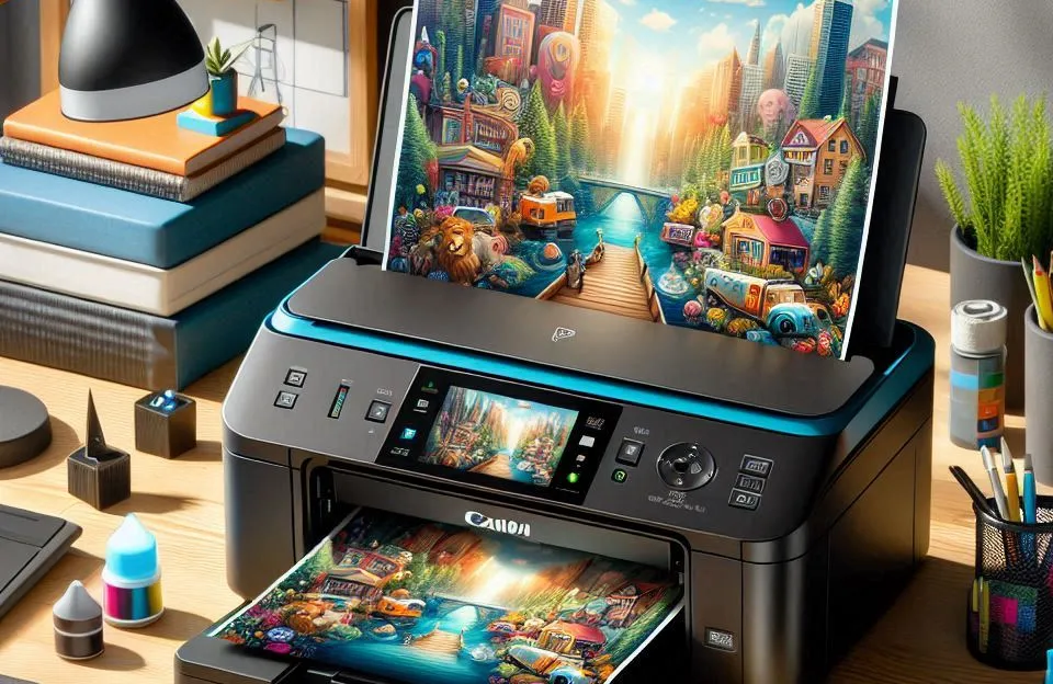 Impressora Multifuncional Canon Pixma G7010: Tanque de Tinta e Conectividade Wi-Fi