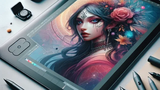 Mesa Digitalizadora Wacom Intuos Pen & Bluetooth CTL6100WLK0: Alta Sensibilidade e Conectividade