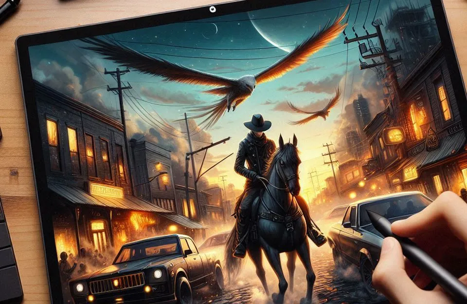 HUION Mesa Digitalizadora Kamvas 13: Tela Laminada, Stylus 8192 e 8 Teclas de Atalho