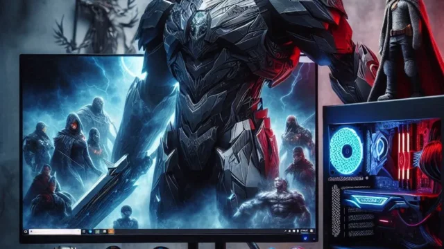 Computador Pc Gamer Completo Intel Core i7 16GB SSD 480GB Monitor 19 Kit Gamer Strong Tech