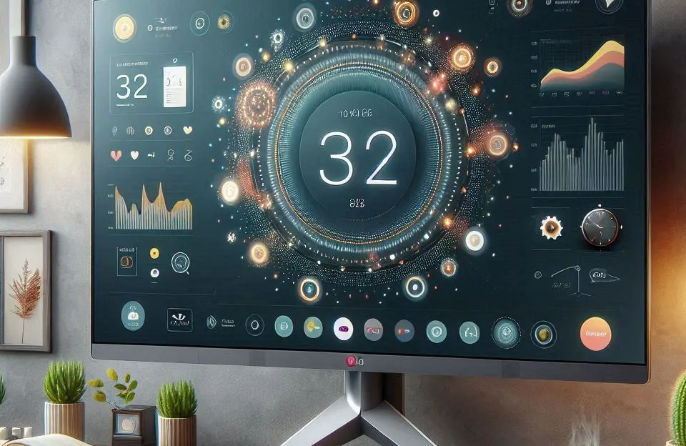 Monitor LG MyView Smart - Tela IPS 32", FHD, WebOS, Bluetooth
