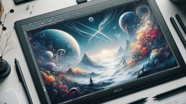 Mesa Digitalizadora GS1331-K Huion Kamvas 13" Full HD: Perfeita para Profissionais Criativos