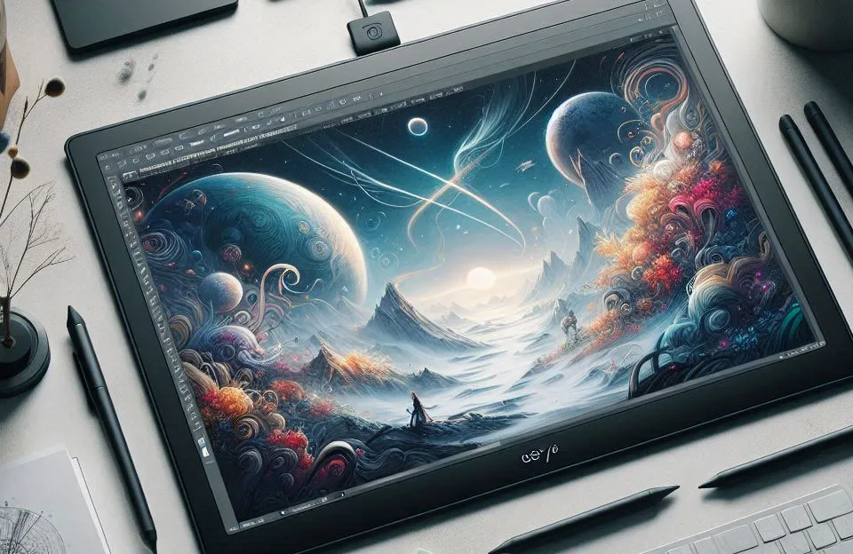 Mesa Digitalizadora GS1331-K Huion Kamvas 13" Full HD: Perfeita para Profissionais Criativos