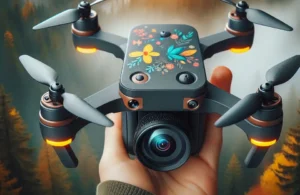 Drone com Câmera 1080p HD: Mini Drone Dobrável e 50 Minutos de Voo