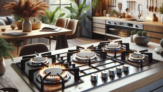 Fischer Cooktop à Gás 4 Bocas Tripla Chama: Alta Performance e Design Moderno