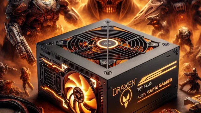 Fonte Gamer Draxen ATX 700W 80 Plus Bronze PFC Ativo