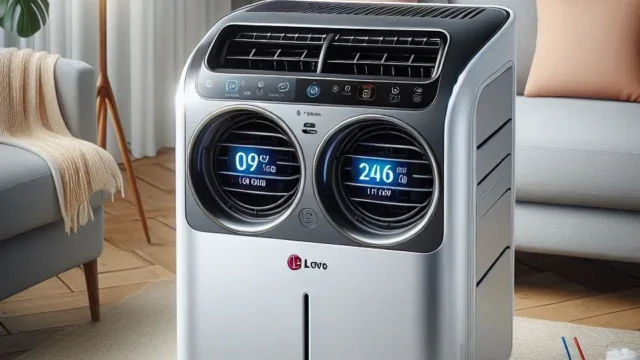 Ar Condicionado Portátil Dual Inverter LG Voice 14000 BTUs Frio 127V