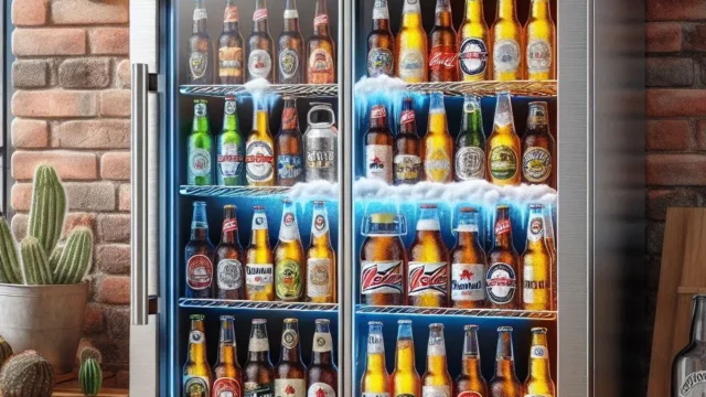Cervejeira Vertical Metalfrio Beer Maxx 300 Porta Glass Viewer 287L Aço Inox