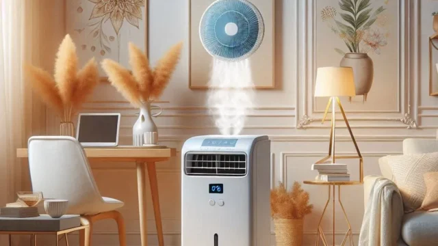 Ar-condicionado Portátil 10000 Btus Eos Ultra Slim EAP10F 110v: Potência, Silêncio e Mobilidade