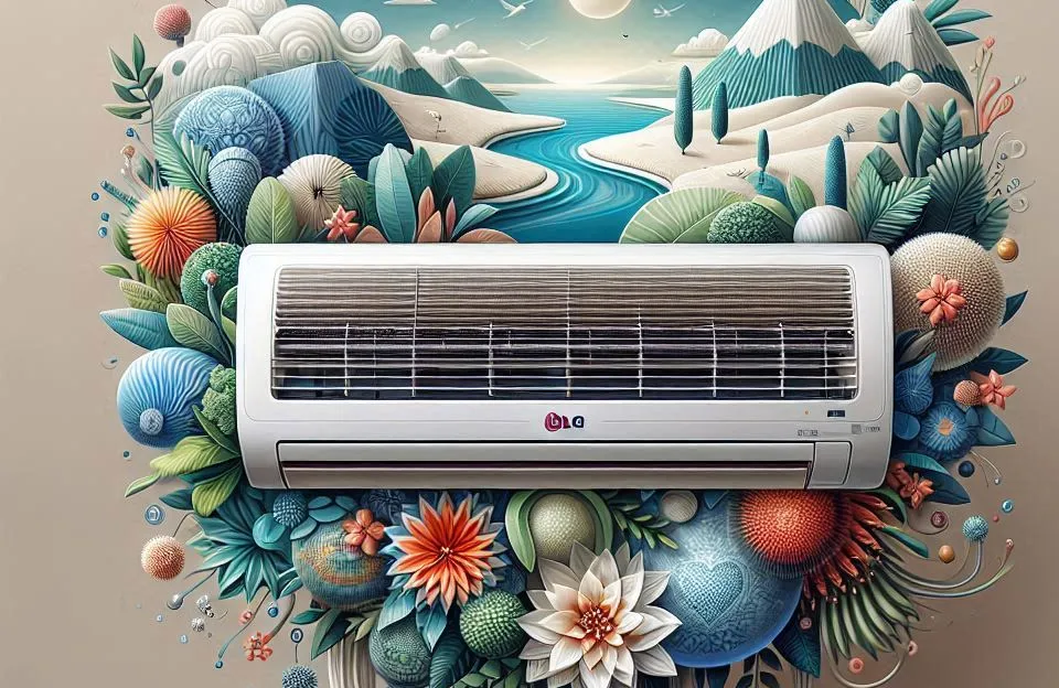 Ar-condicionado LG Dual Inverter Voice + IA 9000 Btus Frio S3-Q09AA31A