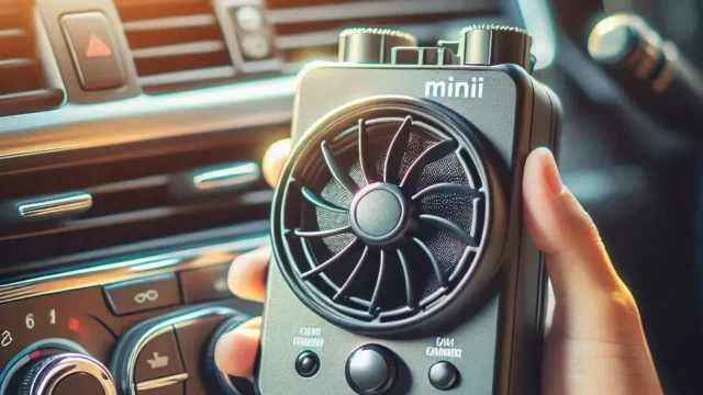Mini Ar Condicionado Portátil para Carro: Refresque Seu Veículo Com Eficiência e Praticidade