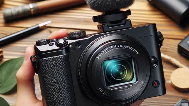 Canon PowerShot V10: Câmera Compacta para Vlogging com Vídeo 4K e Microfone Embutido