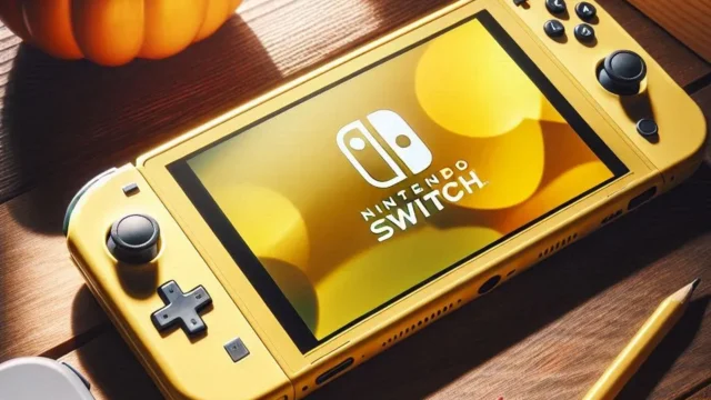 Nintendo Switch Lite Yellow - Portátil e Poderoso