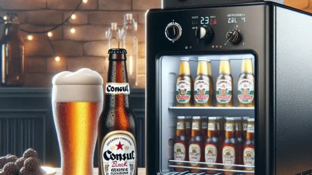 Cervejeira Consul Preta CZE12BE 220V - Ideal para sua Bebida Gelada