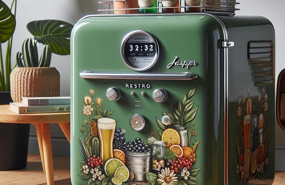 Frigobar Brastemp Retrô 76 Litros Green Jasper - BRA08HN 110V: Design e Funcionalidade