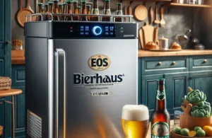 Cervejeira Eos Bierhaus 100L Frost Free Inox Titanium ECE110 220V
