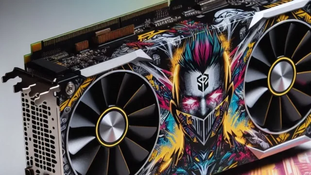 GPU NVIDIA GeForce RTX 3060 12GB DDR6 192 Bit Graffiti Series