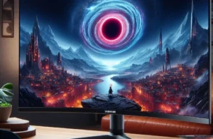 Monitor Gamer Curvo Samsung Odyssey 34’’, Ultra WQHD, 165Hz