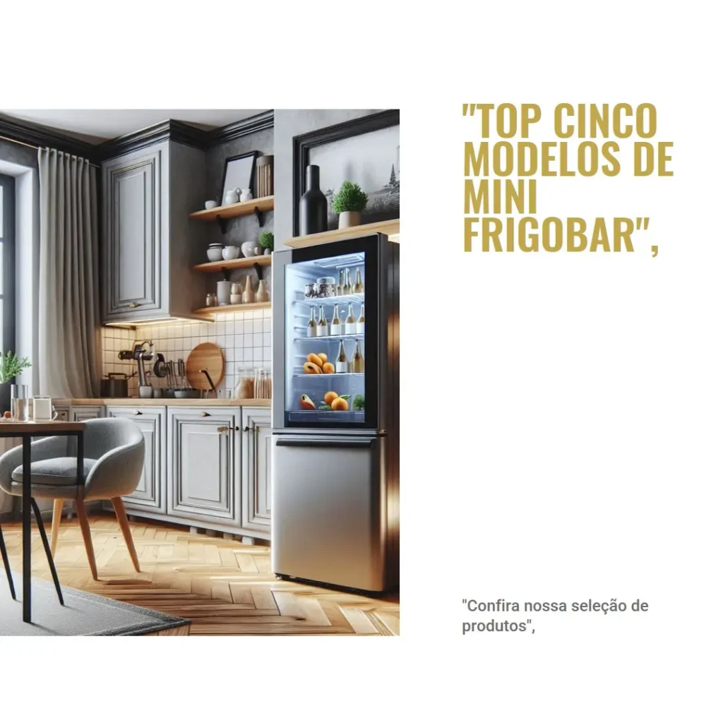 Top Cinco Modelos de mini frigobar