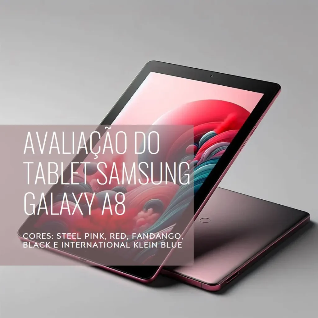 Tablet Samsung Galaxy A8 Wi-Fi, 64GB, 4GB RAM, Tela 10.5"