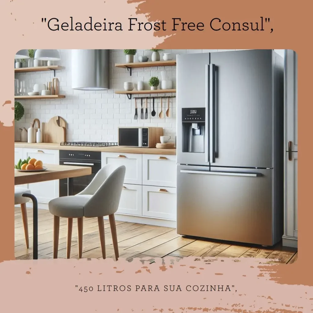 Principais Cinco geladeira frost free 450 litros Consul