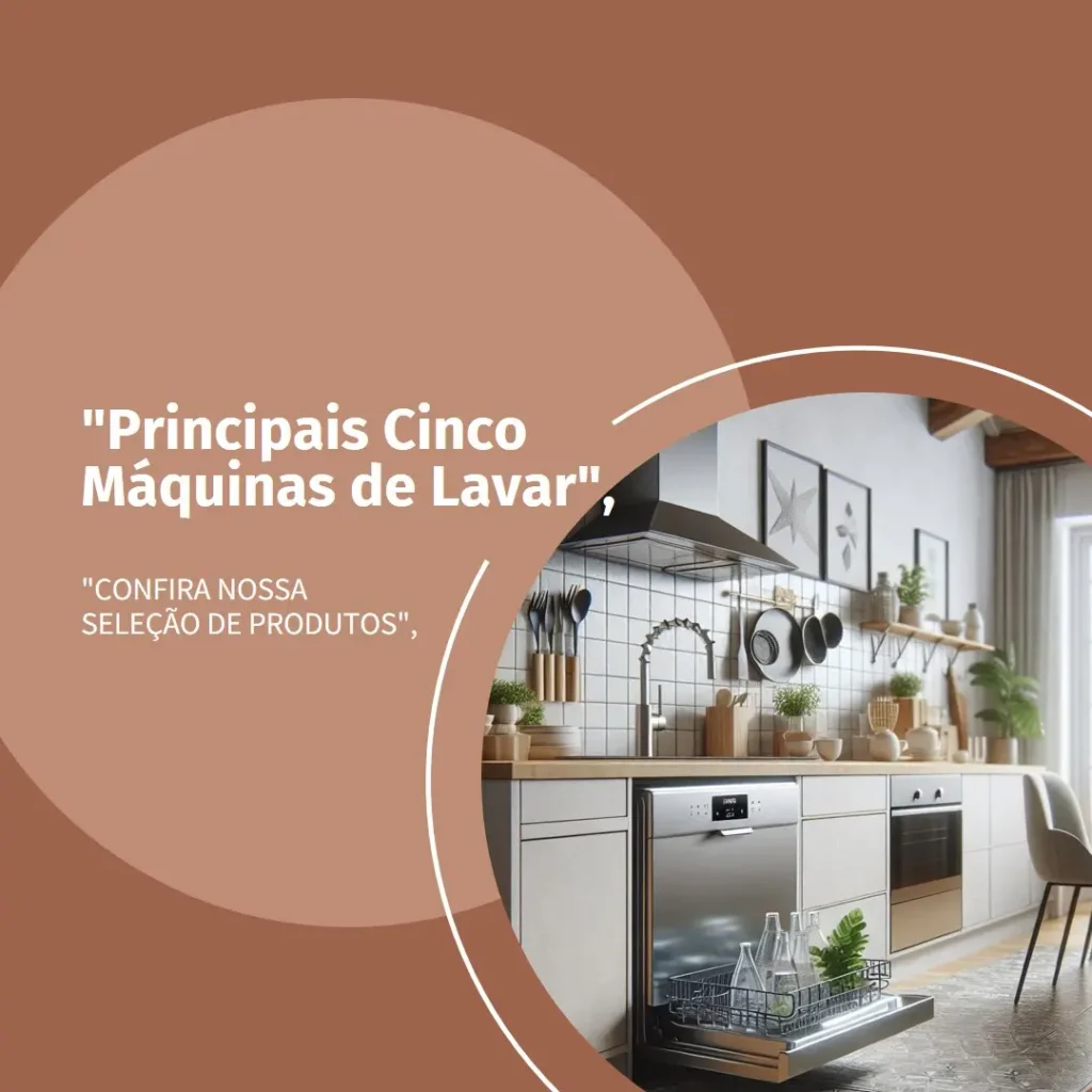 Principais Cinco  máquina de lavar louças