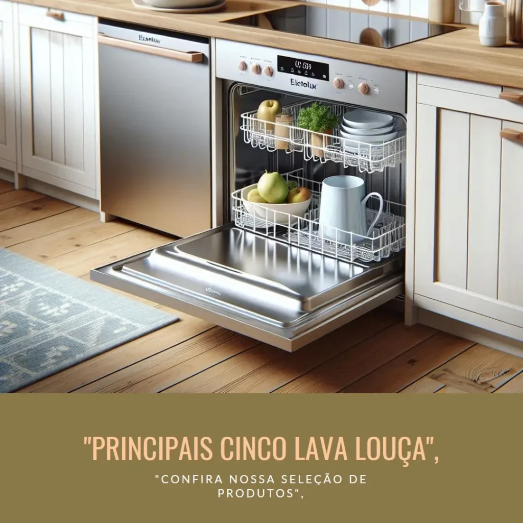 Principais Cinco lava louça electrolux 10s