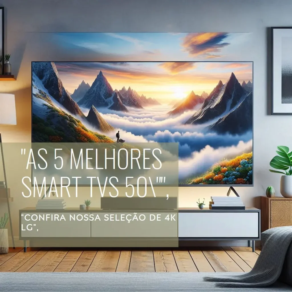 As 5 Melhores Opções de smart tv 50 polegadas 4k lg