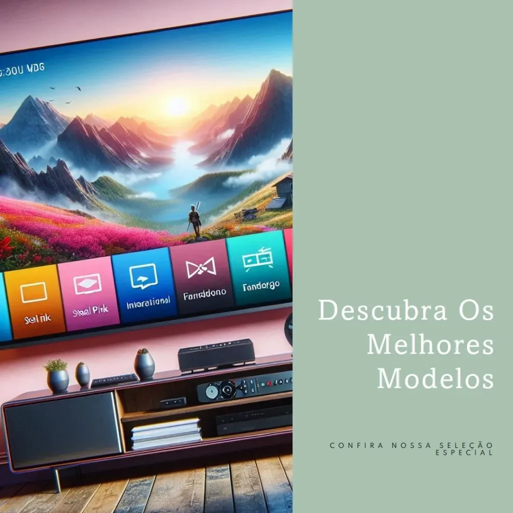 Cinco Principais Modelos de smart TV 65 LG