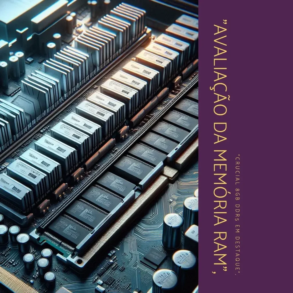 Crucial Memória RAM 8GB DDR5 5600MHz – Performance e Estabilidade
