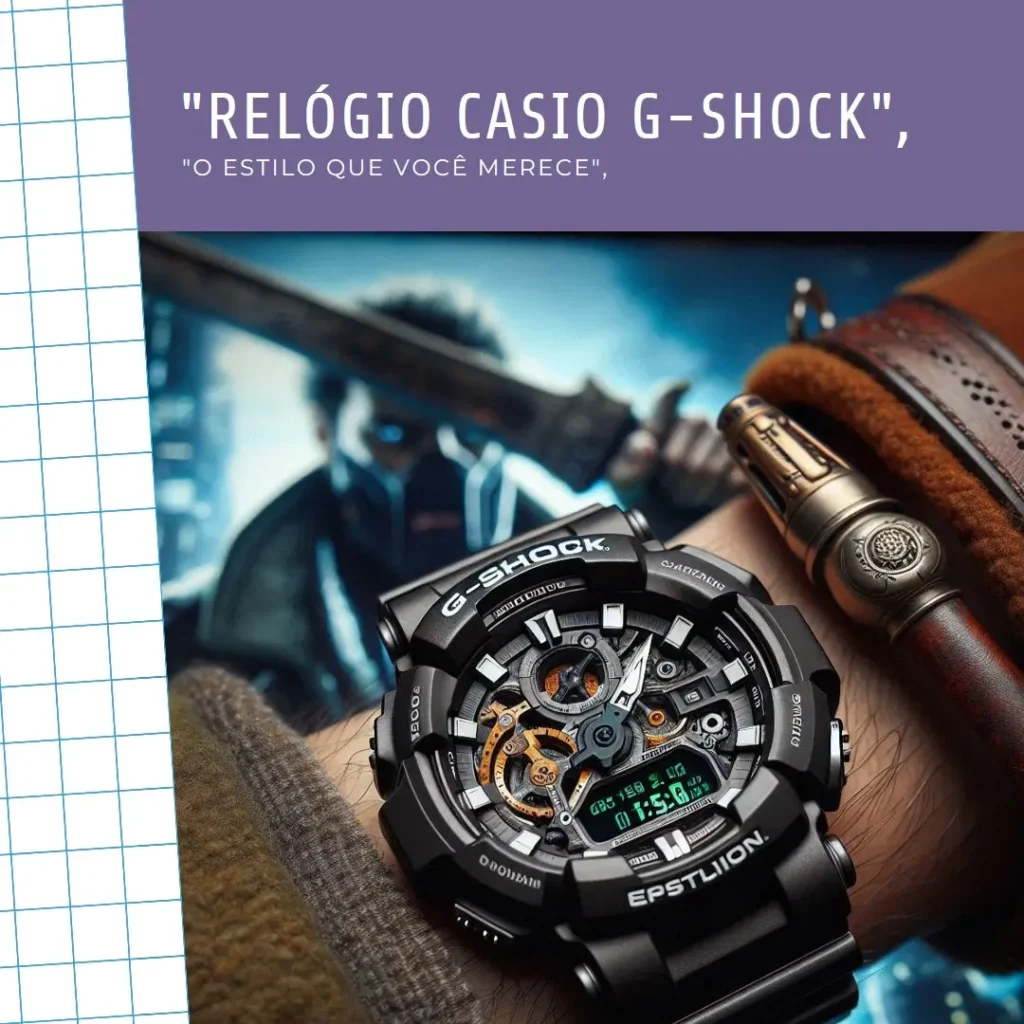 Relógio Casio G-Shock DW-5600CA-2DR: Resistente, Funcional e Estiloso