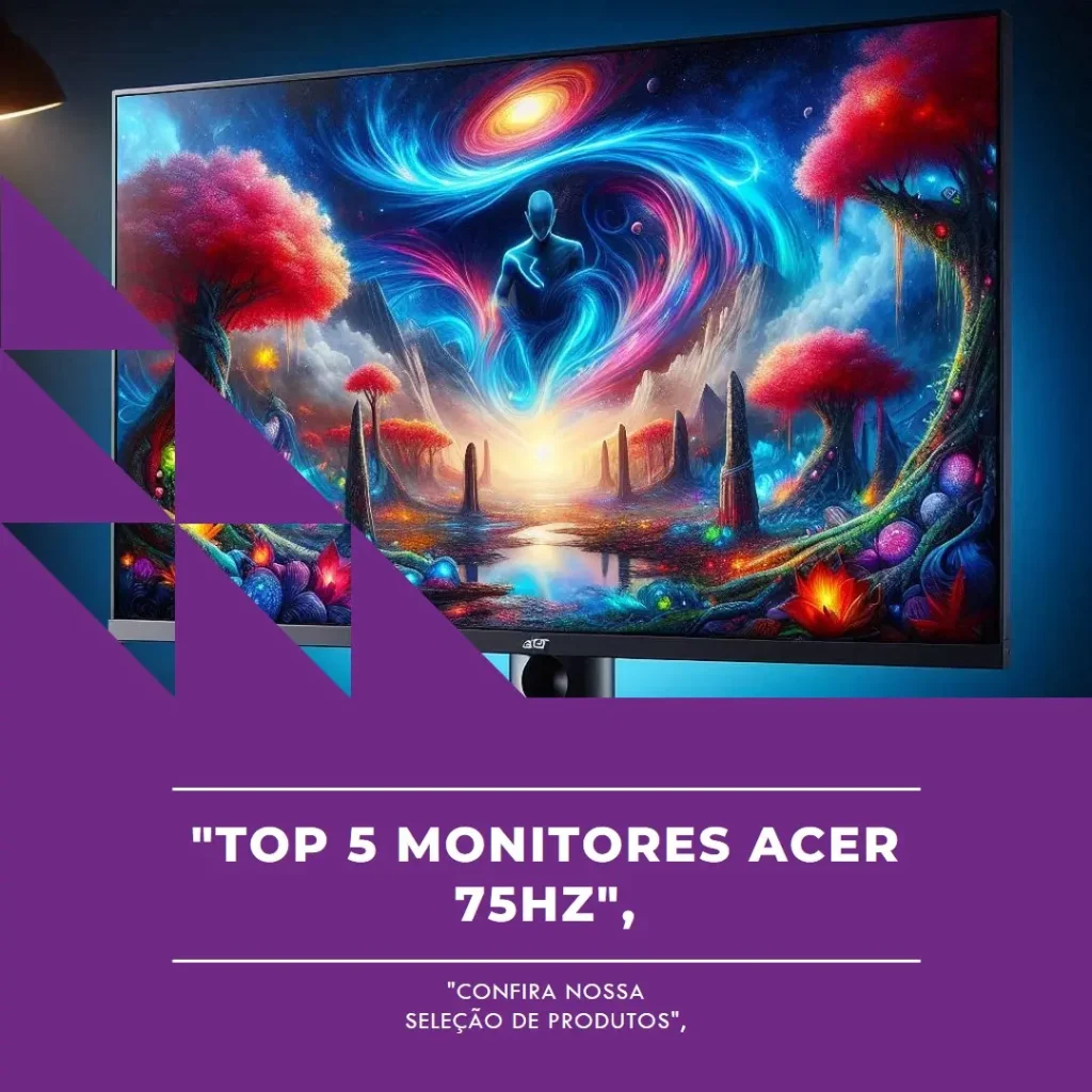 Top 5 Opções de monitor Acer 75hz