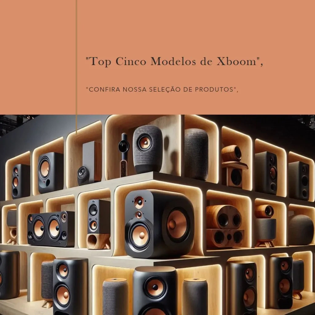 Top Cinco Modelos de caixa de som LG Xboom