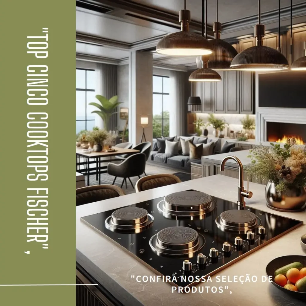 Top Cinco cooktop fischer 4 bocas