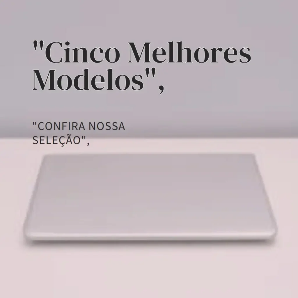 Cinco Melhores Modelos de notebook lenovo ideapad 1i intel core i5
