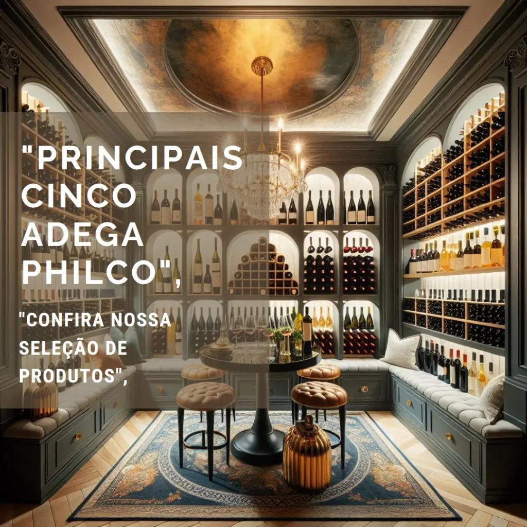 Principais Cinco adega philco 18 garrafas