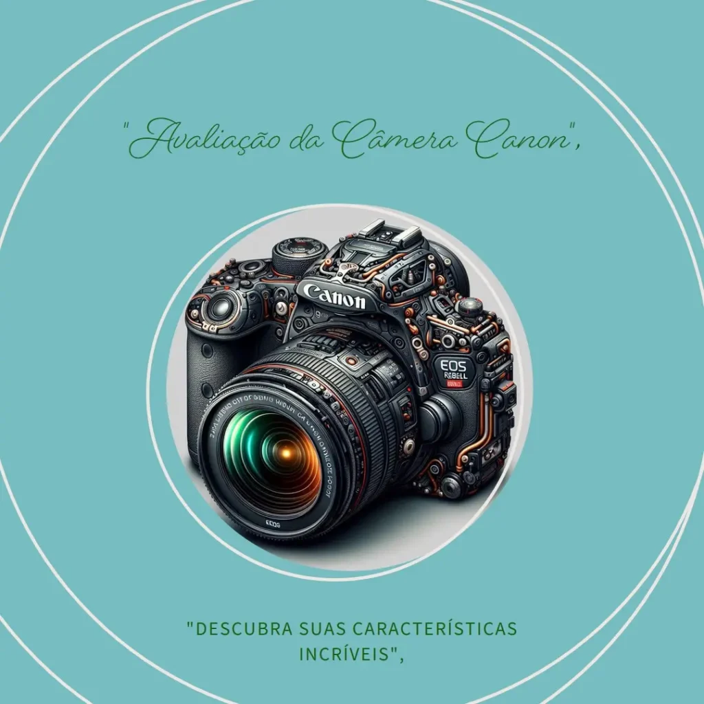 Câmera Digital Canon EOS Rebel T7+ S18-55 IS II BR Kit com Cartão Lexar 128GB